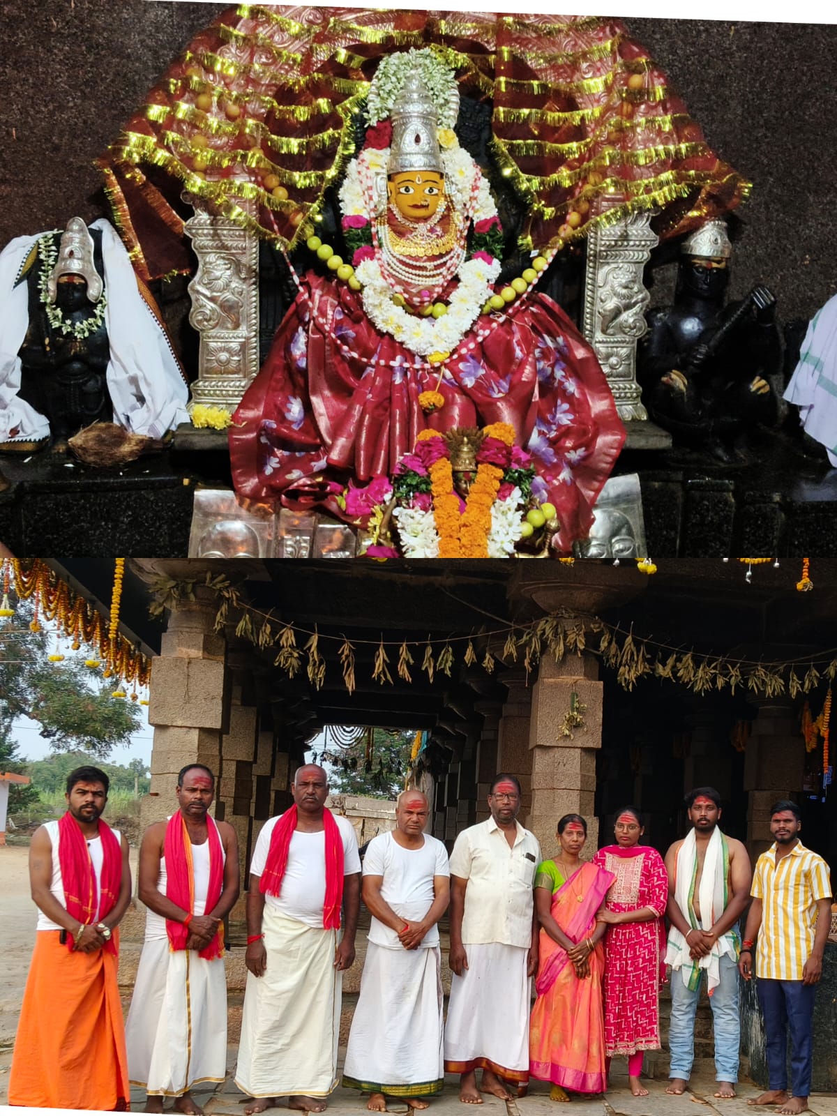 ఎలికట్ట అంబాభవాని ఆలయంలో భక్తిశ్రద్ధలతో ప్రత్యేక పూజలు
